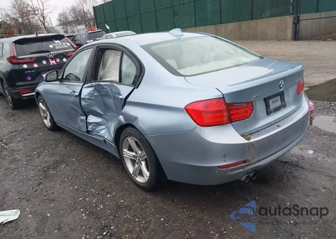 2014 BMW 328I xDrive z USA, uszkodzony, nr VIN WBA3B5C5XEP540186